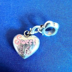 Brighton Sweet 16 Charm Silver Plated Swarovski Crystals